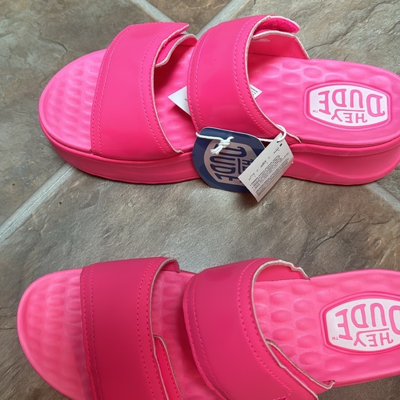 Del Ray slide mono trendy platform shoe by HEY DUDE - Picture 8 of 8